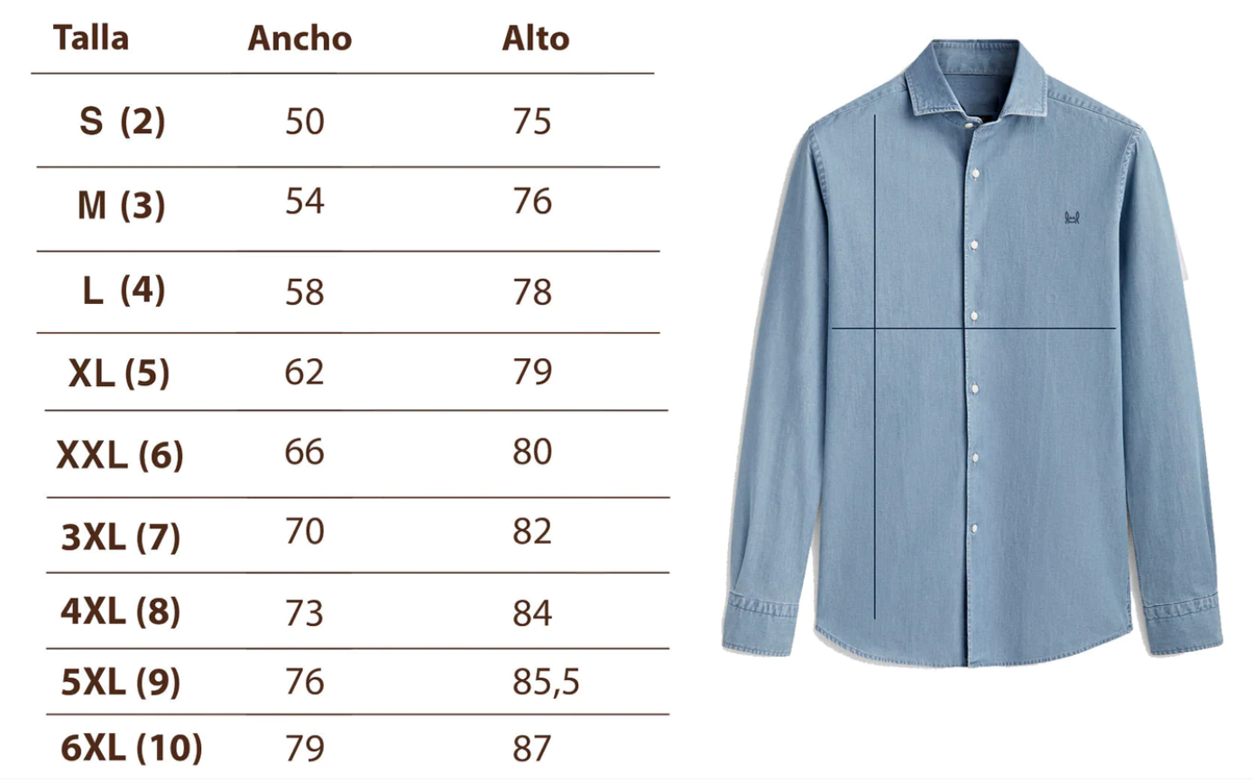 Camisa Azulona