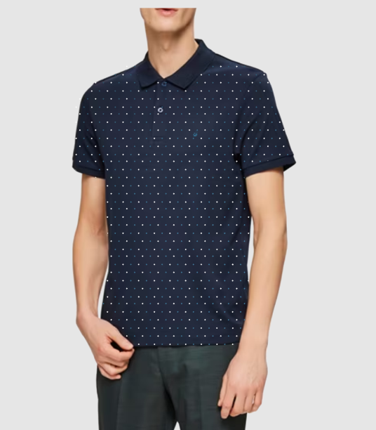 Polo Azul Marino Fantasía