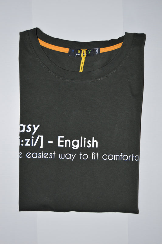 Camiseta Easy Verde Oscuro