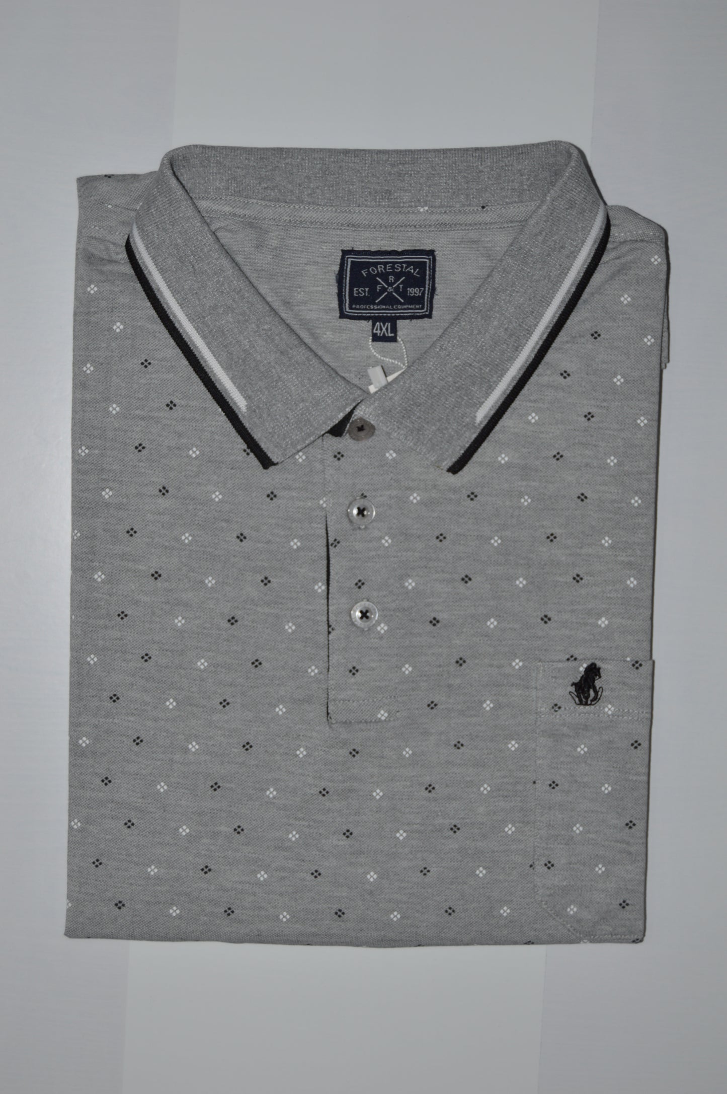 Polo Gris Fantasía