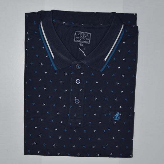 Polo Azul Marino Fantasía