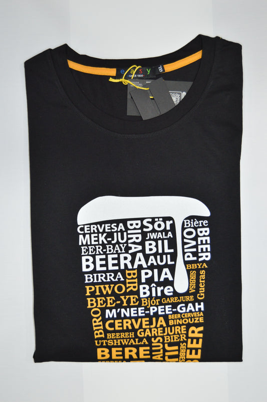 Camiseta Beer Negra
