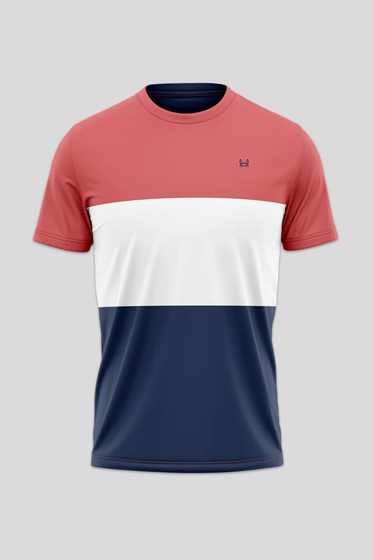 Camiseta Tricolor Roja