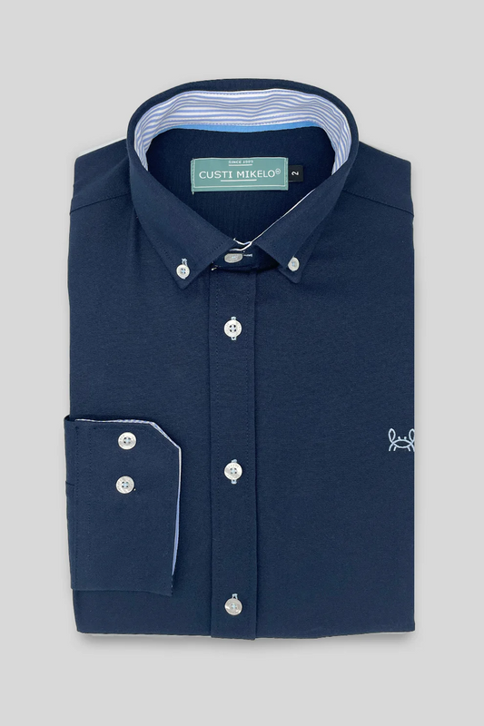 Camisa Azul Marino