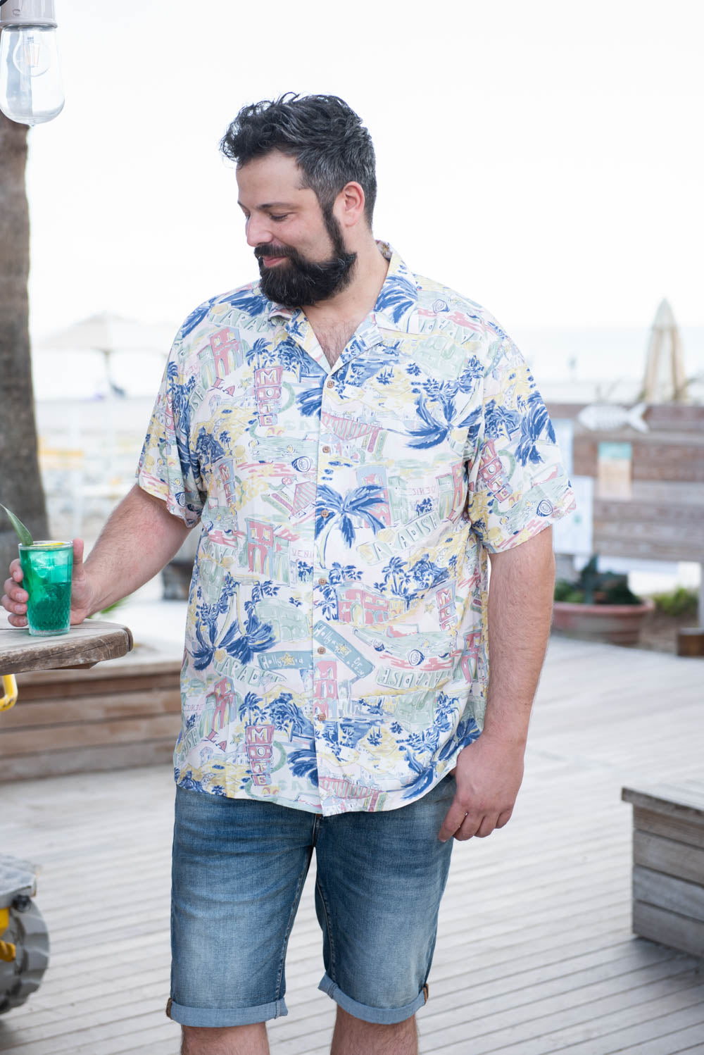 Camisa Estampada