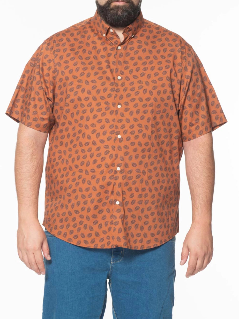 Camisa Estampada Hojas